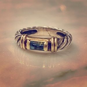 David Yurman Aquamarine Ring!